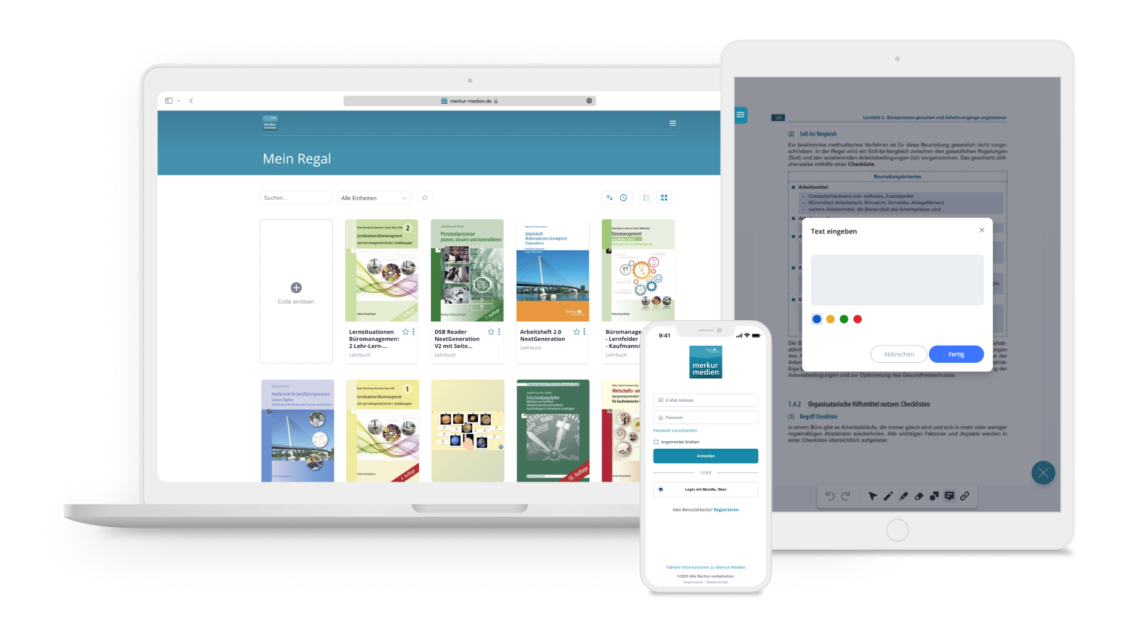 Referenz Merkur Verlag Rinteln | Digitales Regal