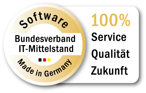Qualitätssiegel - Software Made in Germany